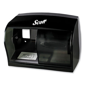 Scott® wholesale. Scott Essential Coreless Srb Tissue Dispenser, 11.1 X 6 X 7.63, Black. HSD Wholesale: Janitorial Supplies, Breakroom Supplies, Office Supplies.