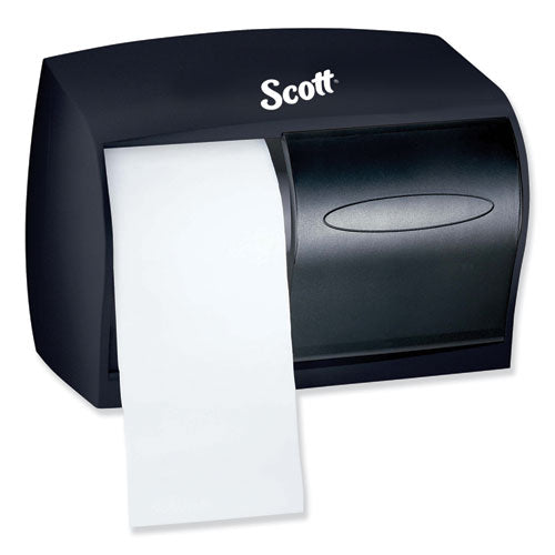 Scott® wholesale. Scott Essential Coreless Srb Tissue Dispenser, 11.1 X 6 X 7.63, Black. HSD Wholesale: Janitorial Supplies, Breakroom Supplies, Office Supplies.