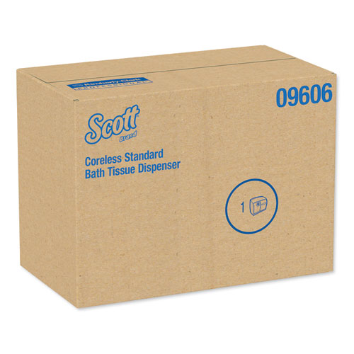 Scott® wholesale. Pro Coreless Srb Tissue Dispenser, 7 1-10 X 10 1-10 X 6 2-5, Stainless Steel. HSD Wholesale: Janitorial Supplies, Breakroom Supplies, Office Supplies.