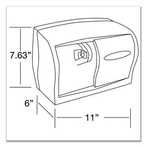 Scott® wholesale. Pro Coreless Srb Tissue Dispenser, 7 1-10 X 10 1-10 X 6 2-5, Stainless Steel. HSD Wholesale: Janitorial Supplies, Breakroom Supplies, Office Supplies.