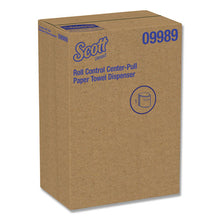 Load image into Gallery viewer, Scott® wholesale. Scott Roll Control Center Pull Towel Dispenser, 10.3 X 9.3 X 11.9, Smoke-gray. HSD Wholesale: Janitorial Supplies, Breakroom Supplies, Office Supplies.