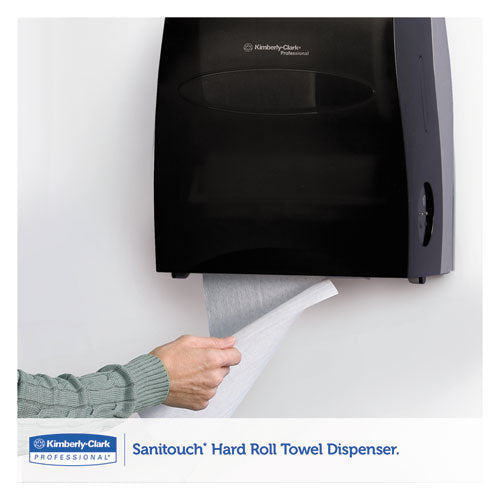 Kimberly-Clark Professional* wholesale. Kimberly-Clark Scott Sanitouch Hard Roll Towel Disp, 12.63 X 10.2 X 16.13, Smoke. HSD Wholesale: Janitorial Supplies, Breakroom Supplies, Office Supplies.