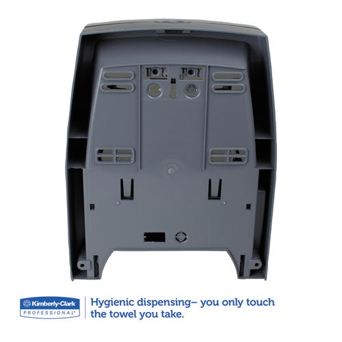 Kimberly-Clark Professional* wholesale. Kimberly-Clark Scott Sanitouch Hard Roll Towel Dispenser, 12.63 X 10.2 X 16.13, Smoke. HSD Wholesale: Janitorial Supplies, Breakroom Supplies, Office Supplies.