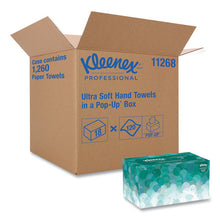 Load image into Gallery viewer, Kleenex® wholesale. Ultra Soft Hand Towels, Pop-up Box, White, 70-box, 18 Boxes-carton. HSD Wholesale: Janitorial Supplies, Breakroom Supplies, Office Supplies.