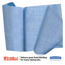 Load image into Gallery viewer, WypAll® wholesale. X90 Cloths, Jumbo Roll, 11 1-10 X 13 2-5, Denim Blue, 450-roll, 1 Roll-carton. HSD Wholesale: Janitorial Supplies, Breakroom Supplies, Office Supplies.