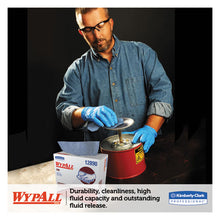 Load image into Gallery viewer, WypAll® wholesale. X90 Cloths, Pop-up Box, 8 3-10 X 16 4-5, Denim Blue, 68-box, 5 Boxes-carton. HSD Wholesale: Janitorial Supplies, Breakroom Supplies, Office Supplies.