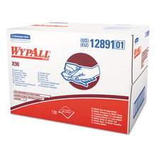 Load image into Gallery viewer, WypAll® wholesale. X90 Cloths, Brag Box, 11 1-10 X 16 4-5, Denim Blue, 136-box, 1 Box-carton. HSD Wholesale: Janitorial Supplies, Breakroom Supplies, Office Supplies.