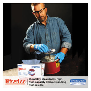 WypAll® wholesale. X90 Cloths, Brag Box, 11 1-10 X 16 4-5, Denim Blue, 136-box, 1 Box-carton. HSD Wholesale: Janitorial Supplies, Breakroom Supplies, Office Supplies.