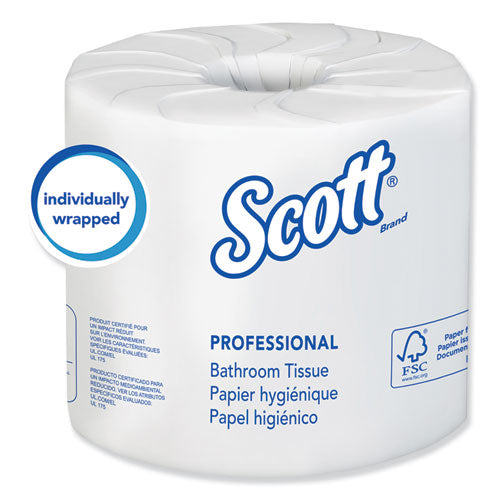 Scott® wholesale. Scott Essential 100% Recycled Fiber Srb Bathroom Tissue, Septic Safe, 2-ply, White, 506 Sheets-roll, 80 Rolls-carton. HSD Wholesale: Janitorial Supplies, Breakroom Supplies, Office Supplies.