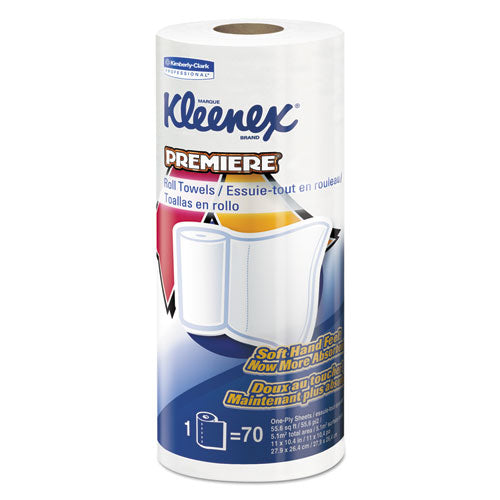 Kleenex® wholesale. Premiere Kitchen Roll Towels, White, 70-roll, 24 Rolls-carton. HSD Wholesale: Janitorial Supplies, Breakroom Supplies, Office Supplies.