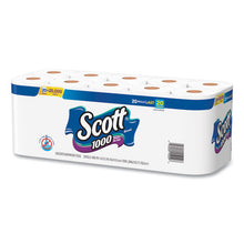 Load image into Gallery viewer, Standard Roll Bathroom Tissue, Septic Safe, 1-ply, White, 20-pack, 2 Packs-carton