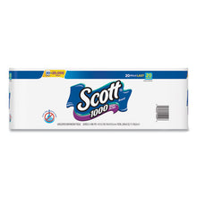 Load image into Gallery viewer, Standard Roll Bathroom Tissue, Septic Safe, 1-ply, White, 20-pack, 2 Packs-carton