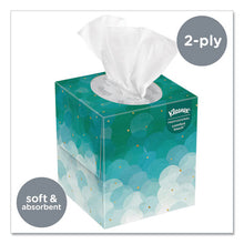 Load image into Gallery viewer, Kleenex® wholesale. Boutique White Facial Tissue, 2-ply, Pop-up Box, 95 Sheets-box, 36 Boxes-carton. HSD Wholesale: Janitorial Supplies, Breakroom Supplies, Office Supplies.