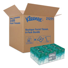 Load image into Gallery viewer, Kleenex® wholesale. Boutique White Facial Tissue, 2-ply, Pop-up Box, 95 Sheets-box, 36 Boxes-carton. HSD Wholesale: Janitorial Supplies, Breakroom Supplies, Office Supplies.