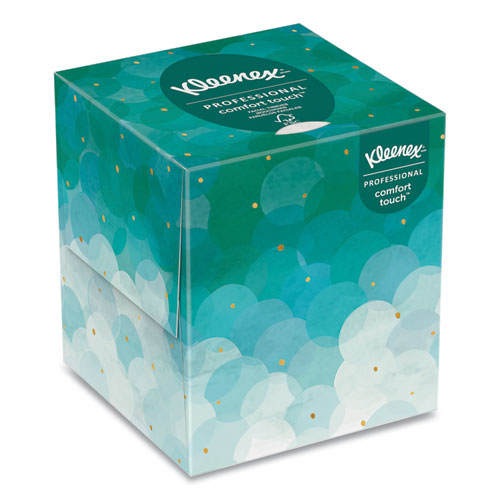Kleenex® wholesale. Boutique White Facial Tissue, 2-ply, Pop-up Box, 95 Sheets-box, 6 Boxes-pack. HSD Wholesale: Janitorial Supplies, Breakroom Supplies, Office Supplies.