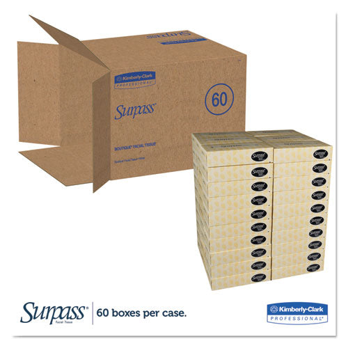 Surpass® wholesale. Facial Tissue, 2-ply, White,125 Sheets-box, 60 Boxes-carton. HSD Wholesale: Janitorial Supplies, Breakroom Supplies, Office Supplies.