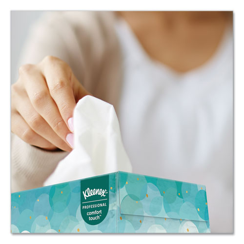 Kleenex® wholesale. White Facial Tissue, 2-ply, White, Pop-up Box, 100 Sheets-box, 36 Boxes-carton. HSD Wholesale: Janitorial Supplies, Breakroom Supplies, Office Supplies.