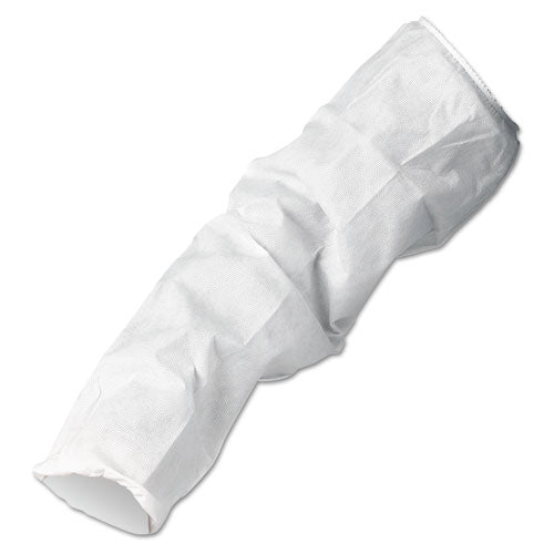A10 Breathable Particle Protection Sleeve Protectors, 18 In., White, 200-carton