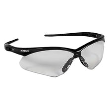 Load image into Gallery viewer, KleenGuard™ wholesale. Kleenguard™ Nemesis Safety Glasses, Black Frame, Clear Lens. HSD Wholesale: Janitorial Supplies, Breakroom Supplies, Office Supplies.