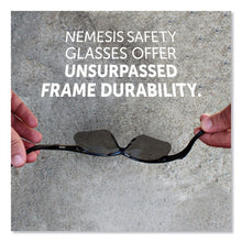 Load image into Gallery viewer, KleenGuard™ wholesale. Kleenguard™ V30 Nemesis Safety Glasses, Black Frame, Smoke Lens. HSD Wholesale: Janitorial Supplies, Breakroom Supplies, Office Supplies.