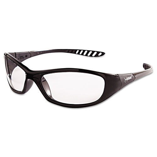 KleenGuard™ wholesale. Kleenguard™ V40 Hellraiser Safety Glasses, Black Frame, Clear Anti-fog Lens. HSD Wholesale: Janitorial Supplies, Breakroom Supplies, Office Supplies.