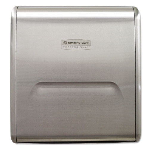 Kimberly-Clark Professional* wholesale. Kimberly-Clark Mod Stainless Steel Recessed Dispenser Housing, 11.13 X 4 X 15.37. HSD Wholesale: Janitorial Supplies, Breakroom Supplies, Office Supplies.