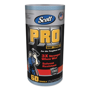 Scott® wholesale. Scott Pro Shop Towels, Heavy Duty, 1-ply, Blue, 10 2-5" X 11", 12 Rolls-carton. HSD Wholesale: Janitorial Supplies, Breakroom Supplies, Office Supplies.