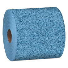 Load image into Gallery viewer, WypAll® wholesale. Oil, Grease And Ink Cloths, Jumbo Roll, 9 3-5 X 13 2-5, Blue, 717-roll. HSD Wholesale: Janitorial Supplies, Breakroom Supplies, Office Supplies.