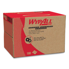 Load image into Gallery viewer, WypAll® wholesale. Oil, Grease And Ink Cloths, Brag Box, 12.1 X 16.8, Blue, 180-box. HSD Wholesale: Janitorial Supplies, Breakroom Supplies, Office Supplies.