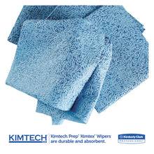 Load image into Gallery viewer, WypAll® wholesale. Oil, Grease And Ink Cloths, 1-4 Fold, 12 1-2 X 12, Blue, 66-box, 8 Boxes-carton. HSD Wholesale: Janitorial Supplies, Breakroom Supplies, Office Supplies.