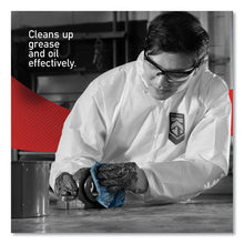 Load image into Gallery viewer, WypAll® wholesale. Oil, Grease And Ink Cloths, Pop-up Box, 8 4-5 X 16 4-5, Blue, 100-box, 5-carton. HSD Wholesale: Janitorial Supplies, Breakroom Supplies, Office Supplies.