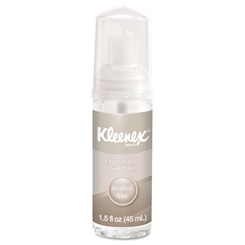 Kleenex® wholesale. Kleenex Alcohol-free Foam Hand Sanitizer, 1.5 Oz, Clear. HSD Wholesale: Janitorial Supplies, Breakroom Supplies, Office Supplies.