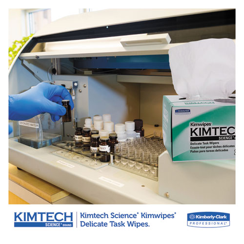 Kimtech™ wholesale. Kimtech™ Kimwipes, Delicate Task Wipers, 1-ply, 4 2-5 X 8 2-5, 280-box,16800-ct. HSD Wholesale: Janitorial Supplies, Breakroom Supplies, Office Supplies.