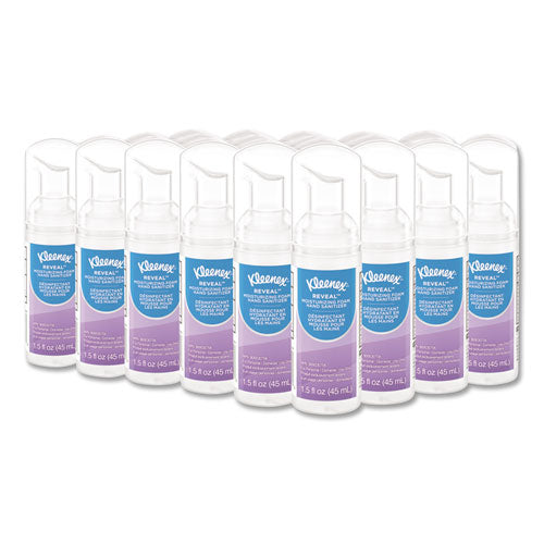 Kleenex® wholesale. Kleenex Ultra Moisturizing Foam Hand Sanitizer, 1.5 Oz, Clear, 24-carton. HSD Wholesale: Janitorial Supplies, Breakroom Supplies, Office Supplies.