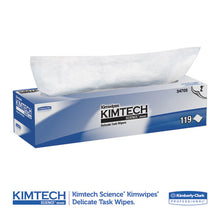 Load image into Gallery viewer, Kimtech™ wholesale. Kimtech™ Kimwipes Delicate Task Wipers, 2-ply, 11 4-5 X 11 4-5, 119-box, 15 Boxes-carton. HSD Wholesale: Janitorial Supplies, Breakroom Supplies, Office Supplies.