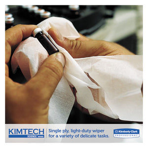 Kimtech™ wholesale. Kimtech™ Kimwipes Delicate Task Wipers, 2-ply, 14 7-10 X 16 3-5, 90-box, 15 Boxes-carton. HSD Wholesale: Janitorial Supplies, Breakroom Supplies, Office Supplies.