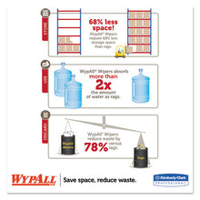 Load image into Gallery viewer, WypAll® wholesale. X60 Cloths, Pop-up Box, White, 9 1-8 X 16 7-8, 126-box, 10 Boxes-carton. HSD Wholesale: Janitorial Supplies, Breakroom Supplies, Office Supplies.