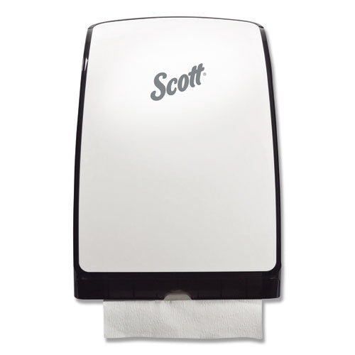 Scott® wholesale. Scott Control Slimfold Towel Dispenser, 9.88 X 2.88 X 13.75, White. HSD Wholesale: Janitorial Supplies, Breakroom Supplies, Office Supplies.