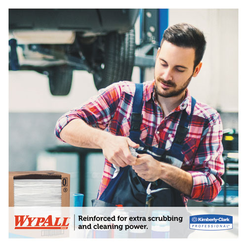 WypAll® wholesale. X60 Cloths, Flat Sheet, 12 1-2 X 16 4-5, White, 150-bx, 6-ct. HSD Wholesale: Janitorial Supplies, Breakroom Supplies, Office Supplies.