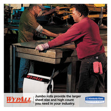 Load image into Gallery viewer, WypAll® wholesale. X60 Cloths, Jumbo Roll, White, 12 1-2 X 13 2-5, 1100 Towels-roll. HSD Wholesale: Janitorial Supplies, Breakroom Supplies, Office Supplies.