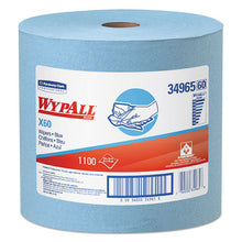 Load image into Gallery viewer, WypAll® wholesale. X60 Cloths, Jumbo Roll, 12 1-2 X 13 2-5, Blue, 1100-roll. HSD Wholesale: Janitorial Supplies, Breakroom Supplies, Office Supplies.