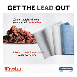 WypAll® wholesale. X60 Cloths, Jumbo Roll, 12 1-2 X 13 2-5, Blue, 1100-roll. HSD Wholesale: Janitorial Supplies, Breakroom Supplies, Office Supplies.