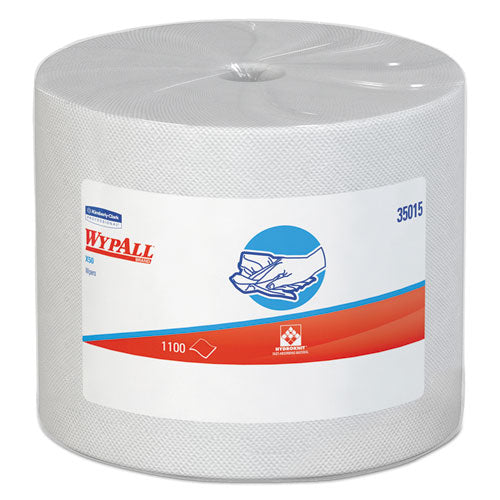 WypAll® wholesale. X50 Cloths, Jumbo Roll, 9 4-5 X 13 2-5, White, 1100-roll. HSD Wholesale: Janitorial Supplies, Breakroom Supplies, Office Supplies.