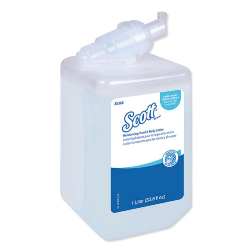 Scott® wholesale. Scott Control Moisturizing Hand And Body Lotion, 1 L Bottle, Fresh Scent, 6-carton. HSD Wholesale: Janitorial Supplies, Breakroom Supplies, Office Supplies.