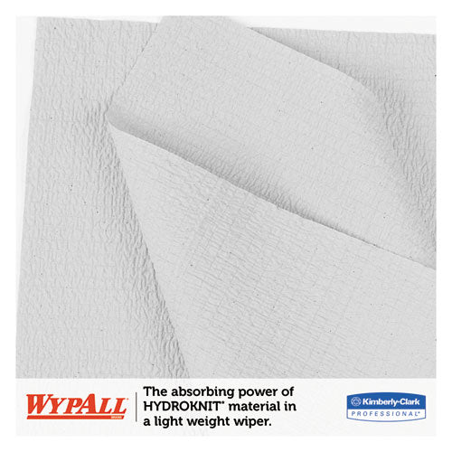 WypAll® wholesale. X60 Cloths, Small Roll, 9 4-5 X 13 2-5, White, 130-roll, 12 Rolls-carton. HSD Wholesale: Janitorial Supplies, Breakroom Supplies, Office Supplies.