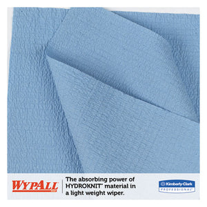 WypAll® wholesale. X60 Cloths, Small Roll, 9.8 X 13.4, Blue, 130-roll, 12 Rolls-carton. HSD Wholesale: Janitorial Supplies, Breakroom Supplies, Office Supplies.