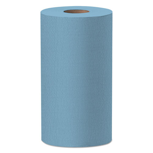 WypAll® wholesale. X60 Cloths, Small Roll, 9.8 X 13.4, Blue, 130-roll, 12 Rolls-carton. HSD Wholesale: Janitorial Supplies, Breakroom Supplies, Office Supplies.