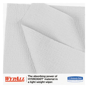 WypAll® wholesale. X60 Cloths, Small Roll, 19 3-5 X 13 2-5, White, 130-rl, 6 Rl-ct. HSD Wholesale: Janitorial Supplies, Breakroom Supplies, Office Supplies.