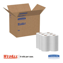 Load image into Gallery viewer, WypAll® wholesale. X60 Cloths, Small Roll, 19 3-5 X 13 2-5, White, 130-rl, 6 Rl-ct. HSD Wholesale: Janitorial Supplies, Breakroom Supplies, Office Supplies.