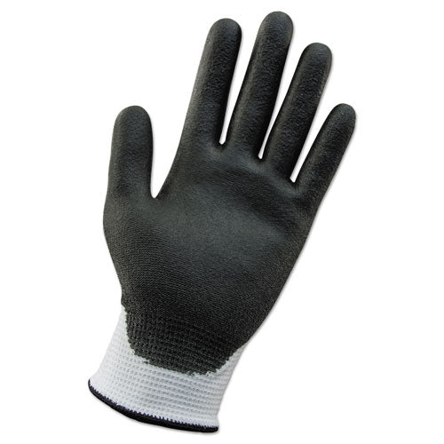 KleenGuard™ wholesale. Kleenguard™ G60 Ansi Level 2 Cut-resistant Gloves, White-blk, 220 Mm Length, Small, 12 Pairs. HSD Wholesale: Janitorial Supplies, Breakroom Supplies, Office Supplies.
